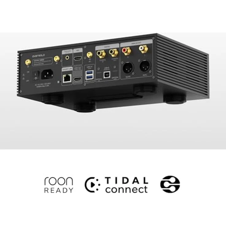 Eversolo DMP-A6 Gen 2, HiFi-Musik-Streamer mit DSD512, PCM768kHz/32Bit, Bluetooth 5.0 und 15,2 cm LCD-Touchscreen – Bild 5