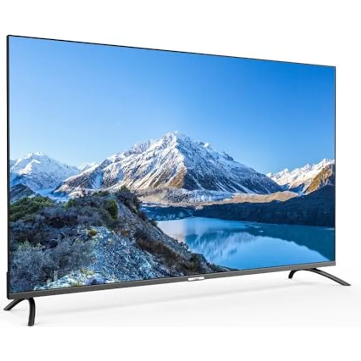 CHiQ U50QM8V, 50" 4K UHD HDR QLED Smart Google TV mit Google Assistant, schwarz