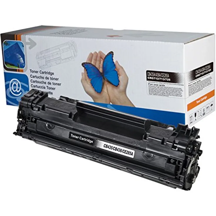 Starlet24 Toner ersetzt HP 35A 36A 85A, Schwarz, kompatibel mit Laserjet P-Serie und M-Serie, 2000 Seiten bei 5% Deckung