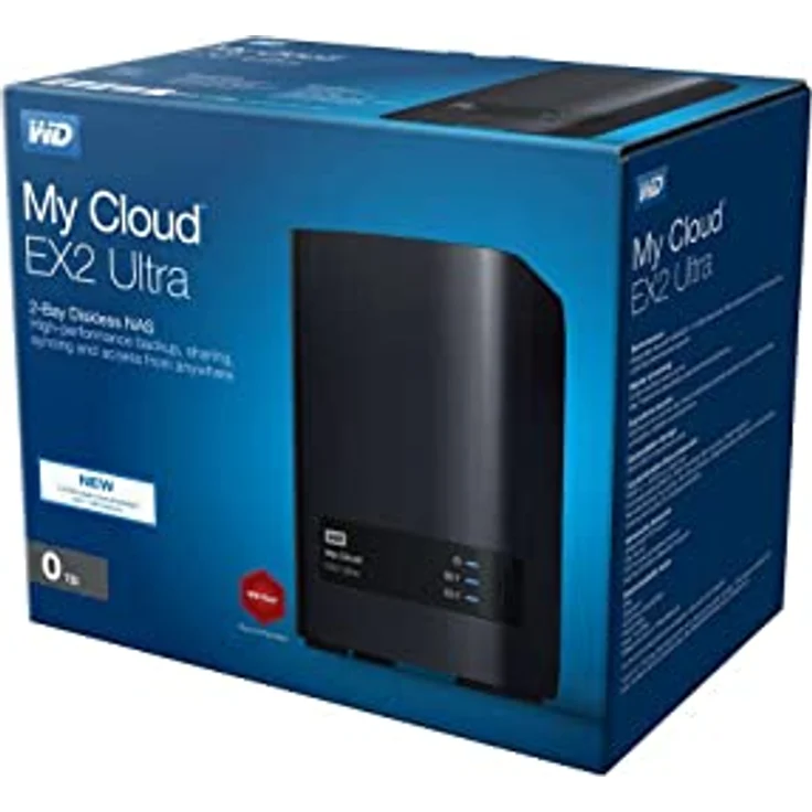 Western Digital Diskless My Cloud EX2 Ultra-Netzwerkspeicher, Leergehäuse – Bild 3