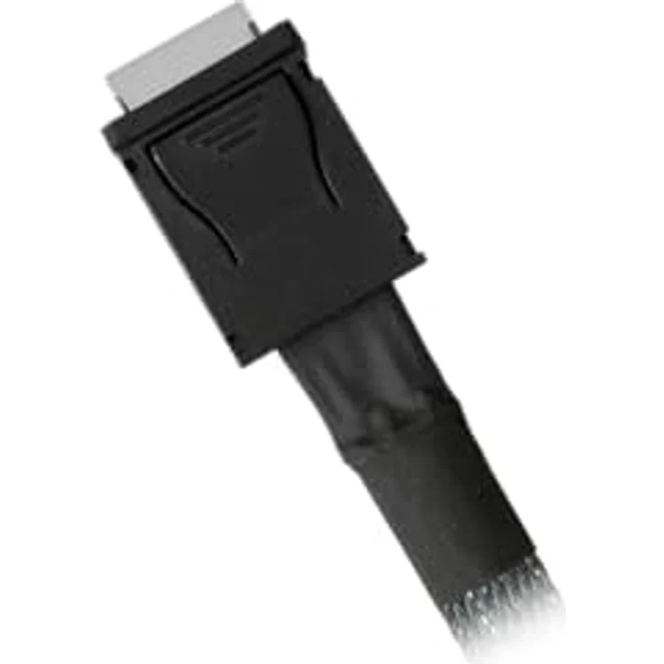 ICY DOCK MB402L-B Datenkabel, 1x SlimSAS SFF-8654 4i zu 1x OCuLink SFF-8611 4i, Länge 50cm, unterstützt PCIe 4.0 – Bild 2