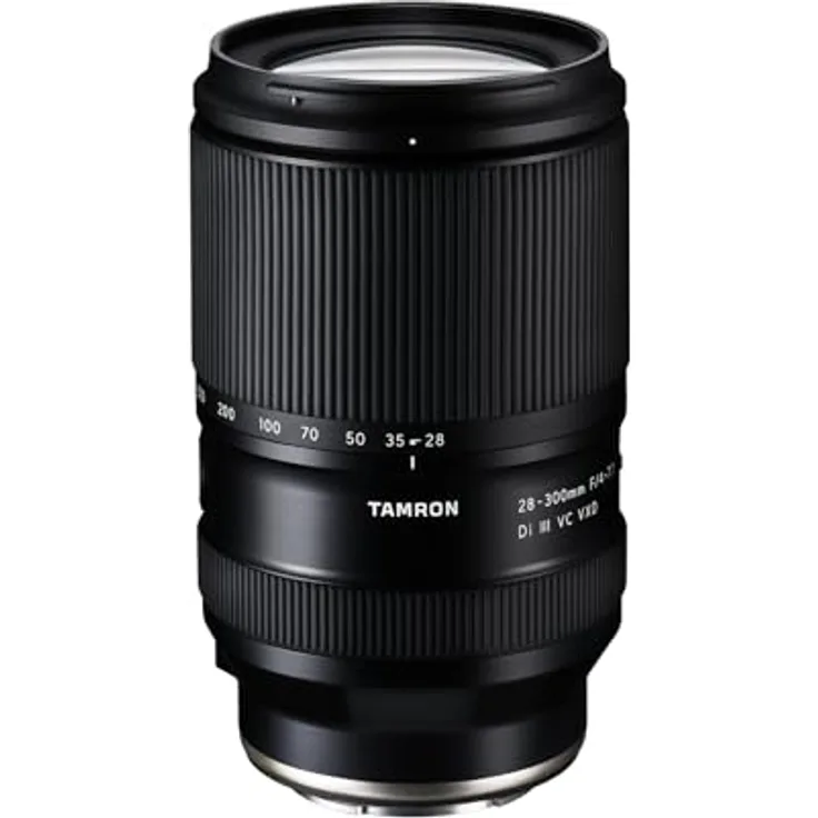 TAMRON 28-300mm F/4-7.1 Di III VC VXD, Objektiv für Sony E-Mount in Schwarz