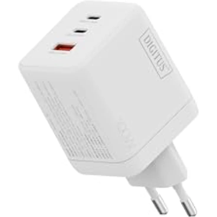 Digitus GaN II Charger 100W, USB Ladegerät mit 2x USB-C und 1x USB-A, weiss – Bild 11