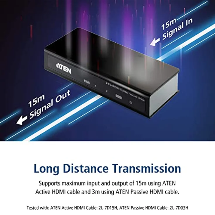 Aten VS182A 2 Port HDMI Audio/Video Splitter 4Kx2K – Bild 6