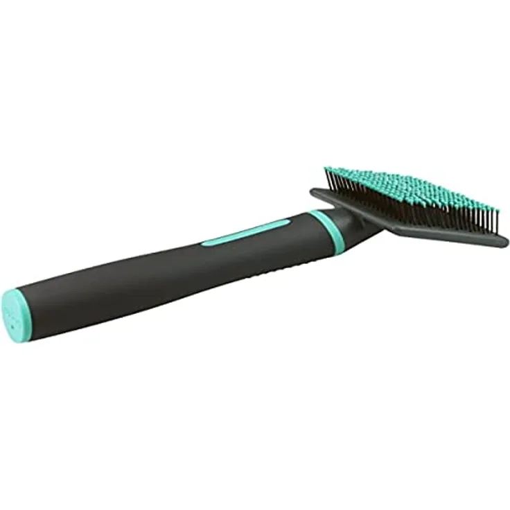 ZOLUX-Bürste, weich, mit Noppen, Größe S, 6,2 x 5 x 17,3 cm