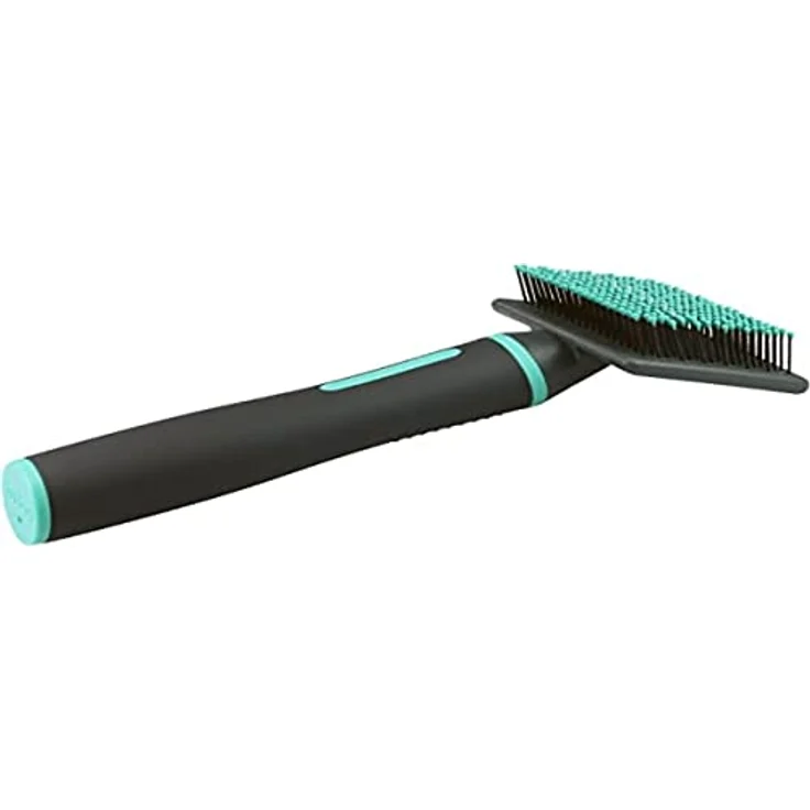 ZOLUX-Bürste, weich, mit Noppen, Größe S, 6,2 x 5 x 17,3 cm