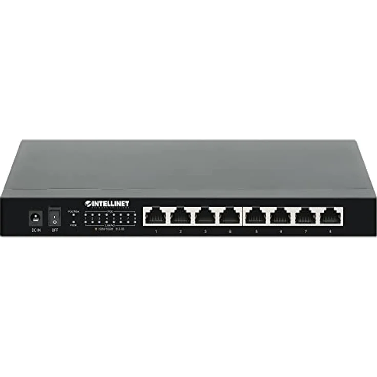 Intellinet 561938 Ethernet Switch Poe+ 8 Anschlüsse 2.5G Schwarz – Bild 4