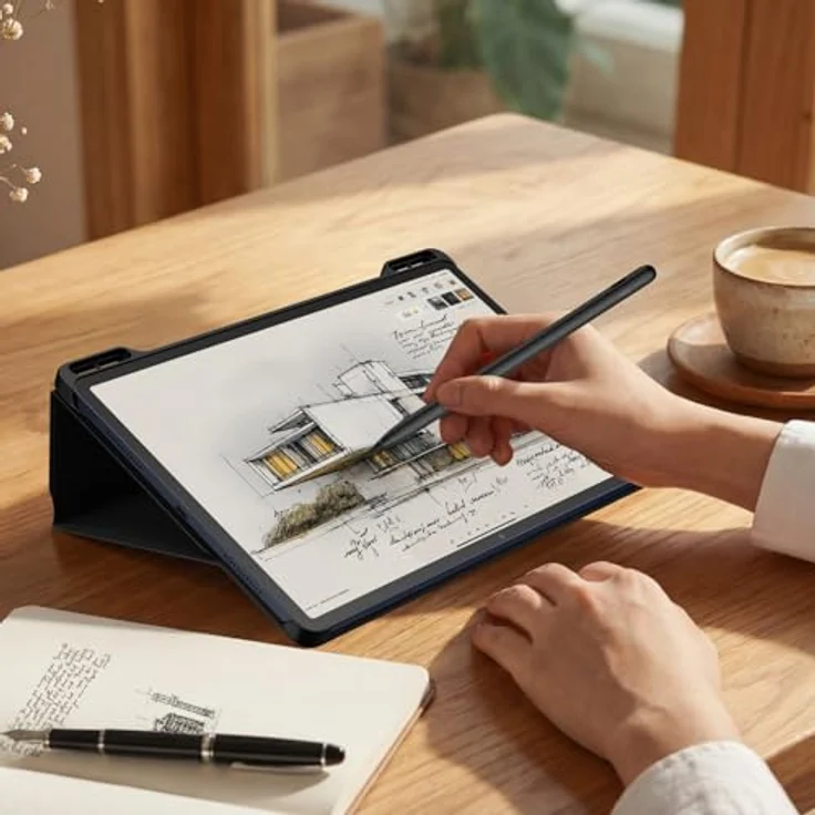 TCL TAB A1 Plus, 12,2 Zoll Tablet mit Snapdragon Prozessor, 128 GB Speicher, Blau – Bild 9