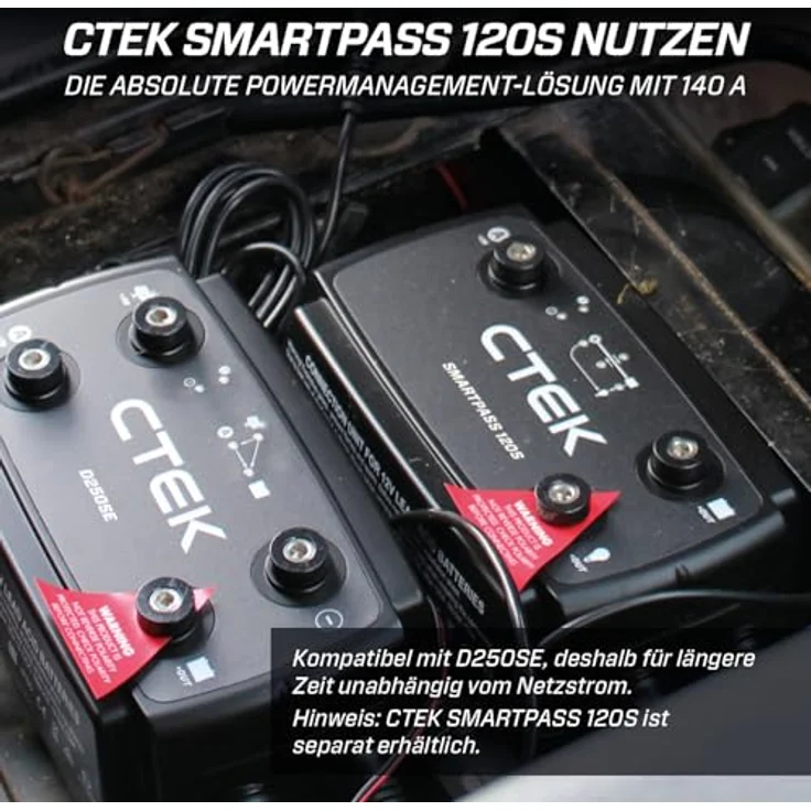 CTEK Automatikladegerät D250SE 20 A (1044) – Bild 5