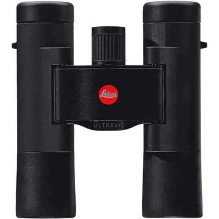 Leica Ultravid 10x25, Kompaktes Fernglas mit asphärischen Linsen und druckwasserdichtem Gehäuse, schwarz