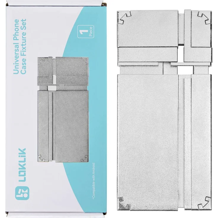 Loklik Universal Fixture Set für Android-Handyhüllen, robuste Halterungen für Samsung, Google, Huawei, Xiaomi, verstellbar bis 203 x 117 x 20 mm