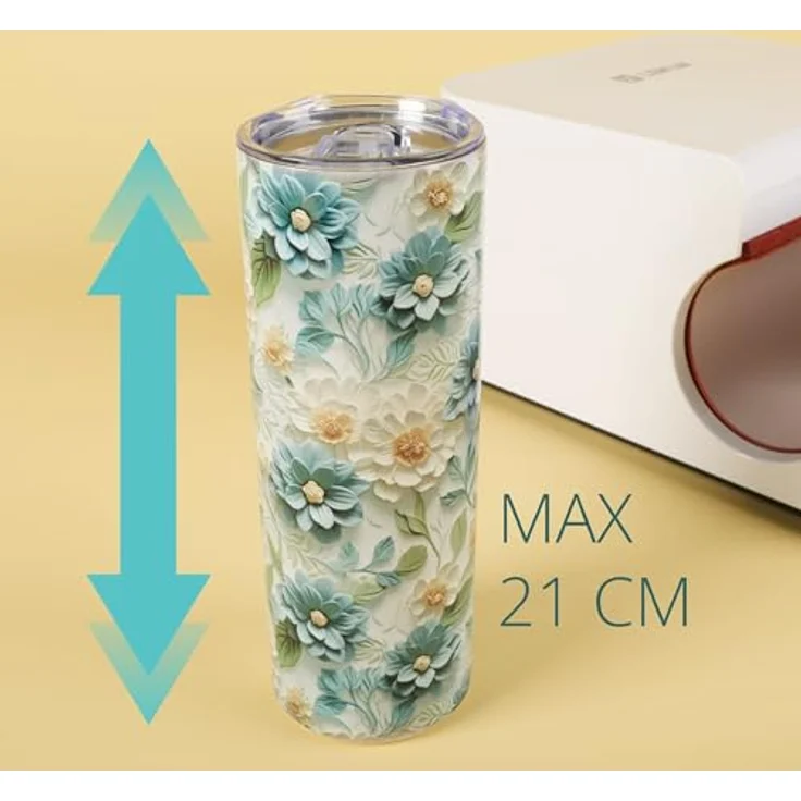 Loklik Auto Tumbler Heat Press, Heizpresse für personalisierte Tassen und Becher, weiß – Bild 6