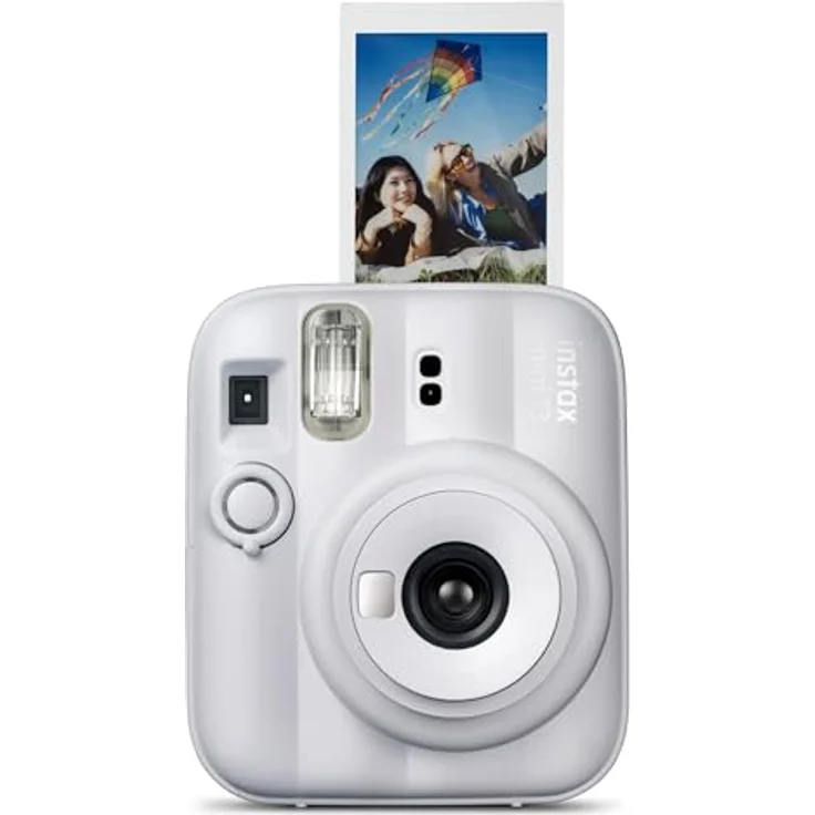 Fujifilm Instax Mini 13 Clay White, Sofortbildkamera, Weiss – Bild 2