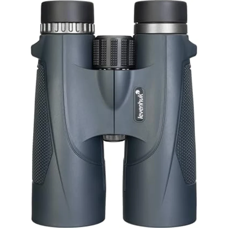 Levenhuk New Karma PLUS 10x50 Fernglas, 10x Vergrößerung, 50mm Objektiv, wasserdicht, schwarz – Bild 4