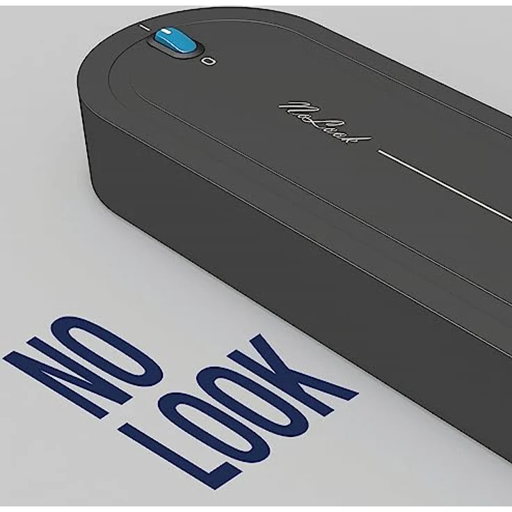 REV NoLook Kabelbox EX , Steckdosenbox mit Schalter, 4 bis 8-fach Mehrfachsteckdose, Steckdosenleiste 1,4m, anthrazit – Bild 2