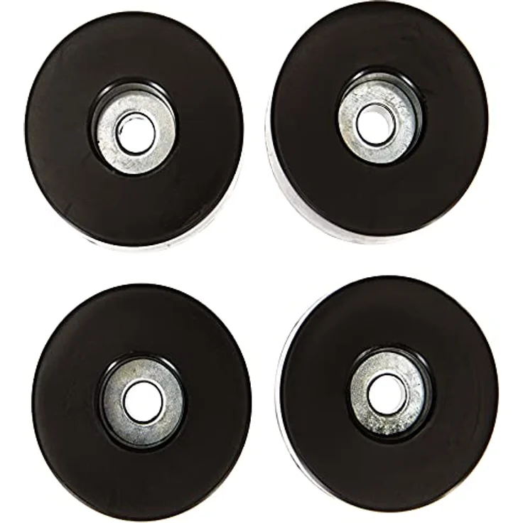 Adam Hall Hardware 4909 M4 AH - 4er Set Gummifuß 38 x 20 mm schwarz im Beutel – Bild 2