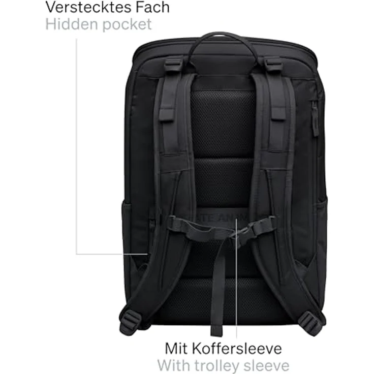GOT BAG Pro Pack Reiserucksack, 53 cm mit Laptopfach, schwarz, 100% Polyester – Bild 6