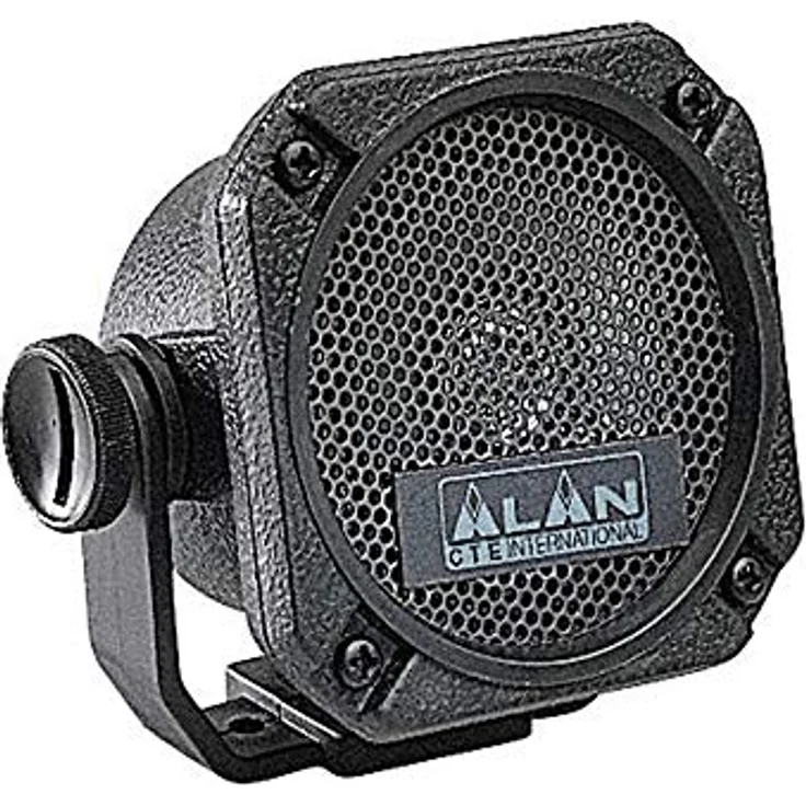 Midland AU20, Externer Lautsprecher, 5 W RMS, 1-Weg, schwarz – Bild 2