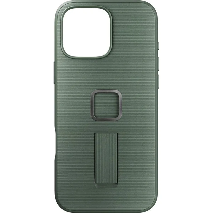 Peak Design Everyday Loop Case iPhone 16 Pro Max, MagSafe-kompatible Handyhülle mit SlimLink™, Nylon-Canvas, Grün