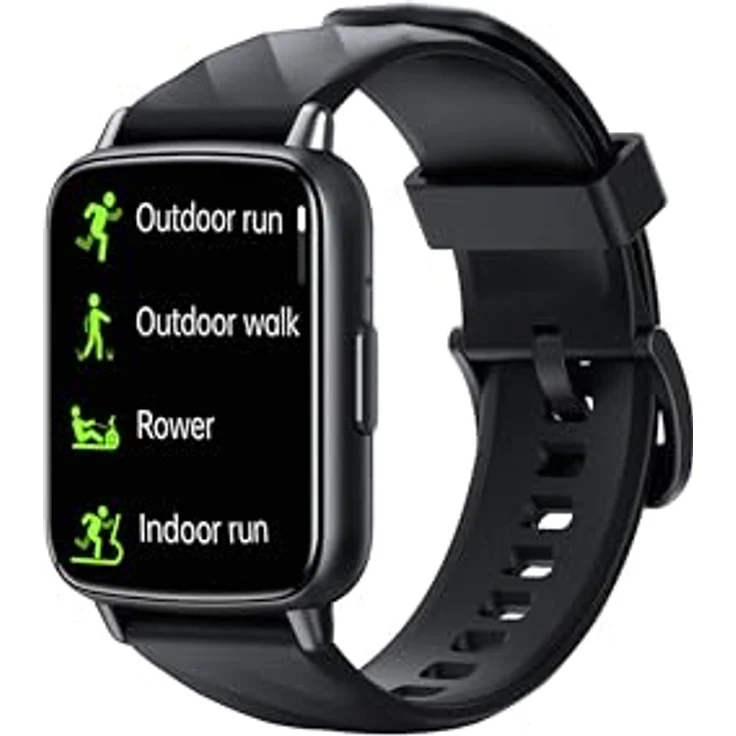 ZTE Watch Live 3, Smartwatch mit 4,6 cm (1,83 Zoll) HD-Display, Bluetooth-Anrufen, Gesundheitsüberwachung, 100+ Sportmodi, 7 Tage Akkulaufzeit, IP68, Schwarz – Bild 2