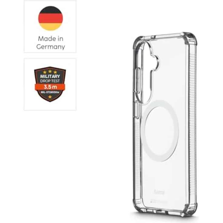 Hama 016004 Extreme Protect Cover für Samsung Galaxy S26, transparente magnetische Handyhülle – Bild 2