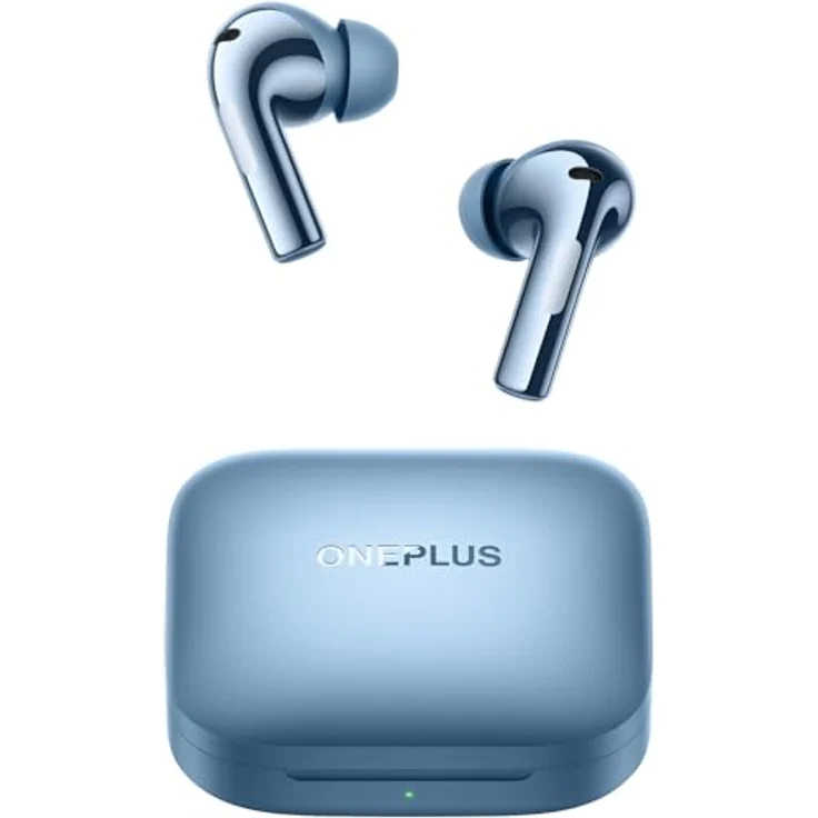 OnePlus Buds 3, Splendid Blue, Deep Bass, ANC, Immersive Sound, Up to 44 Hour Playtime with Charging Case, Bluetooth 5.3 – Bild 2