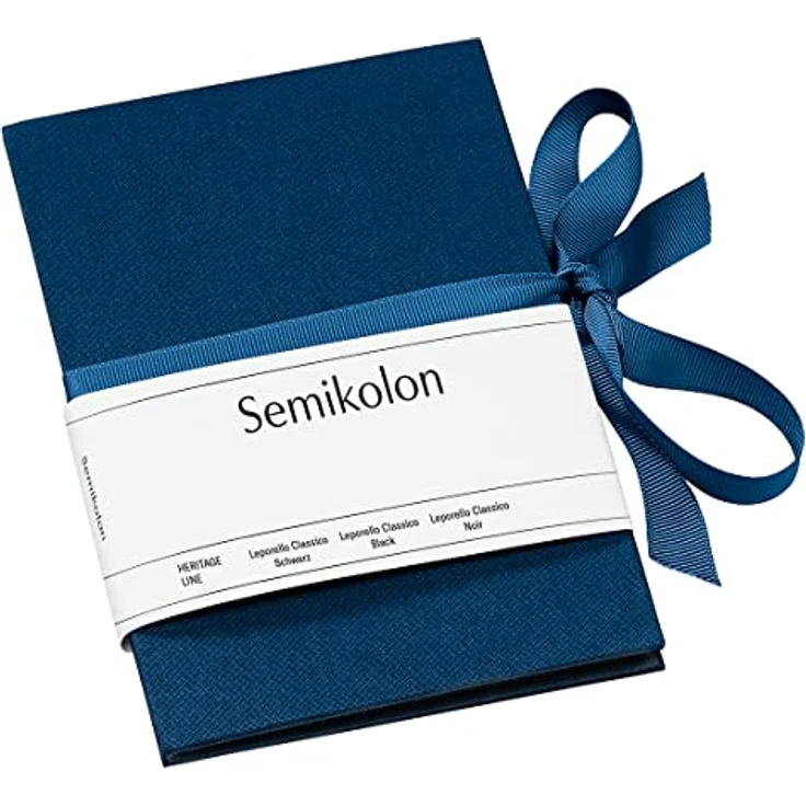 Semikolon Leporello Classico marine – Bild 2