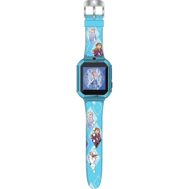 Accutime Frozen Kinder-Smartwatch, 26 Spiele, Touchscreen, wasserabweisend, verstellbares Silikonarmband