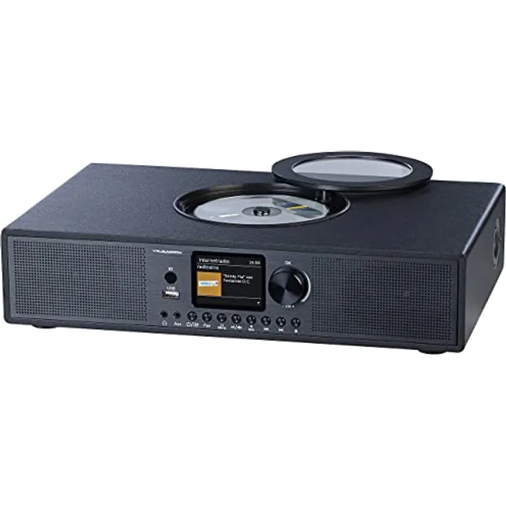 VR-Radio Internetradio: Digitalradio mit DAB+, FM, Webradio, CD, Bluetooth, USB, 100 W, DSP (Internet Radios, Internetradio mit CD, Digital)