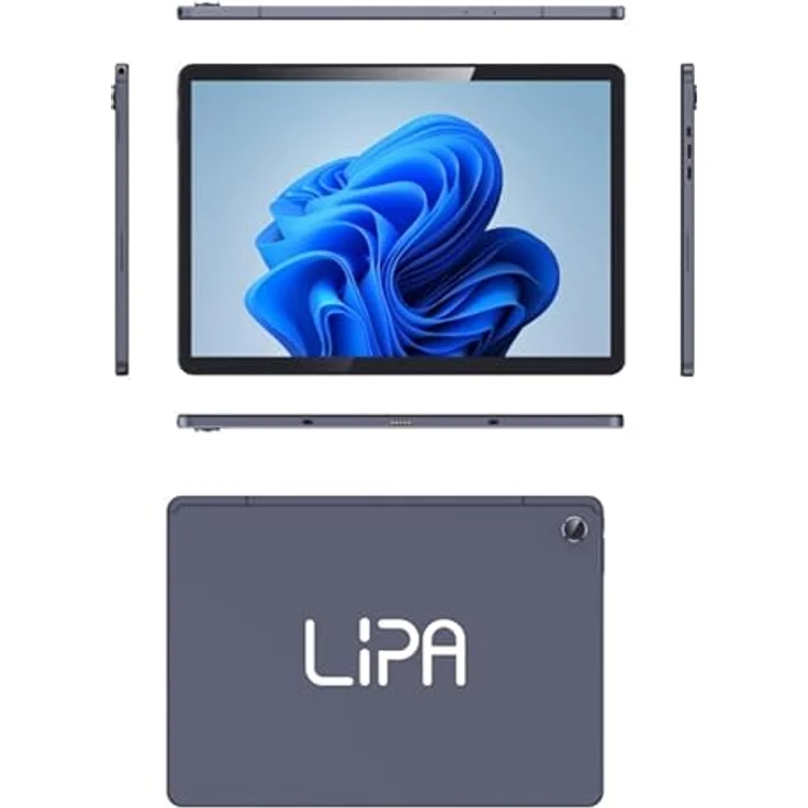Lipa Jumper V12 Tablet 12-256 GB - Windows 11-12 GB RAM - 256 GB Speicher - 2K - Micro HDMI - Dual Wifi - 12.2 Zoll - USB C Docking Station - Silber – Bild 2