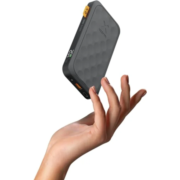 Xtorm Fuel Series 5 20W Powerbank, 10.000mAh, 2 x USB-C / 1 x USB-A, Flugzeugfest, Geeignet für Samsung und iPhone, Midnight Black – Bild 4