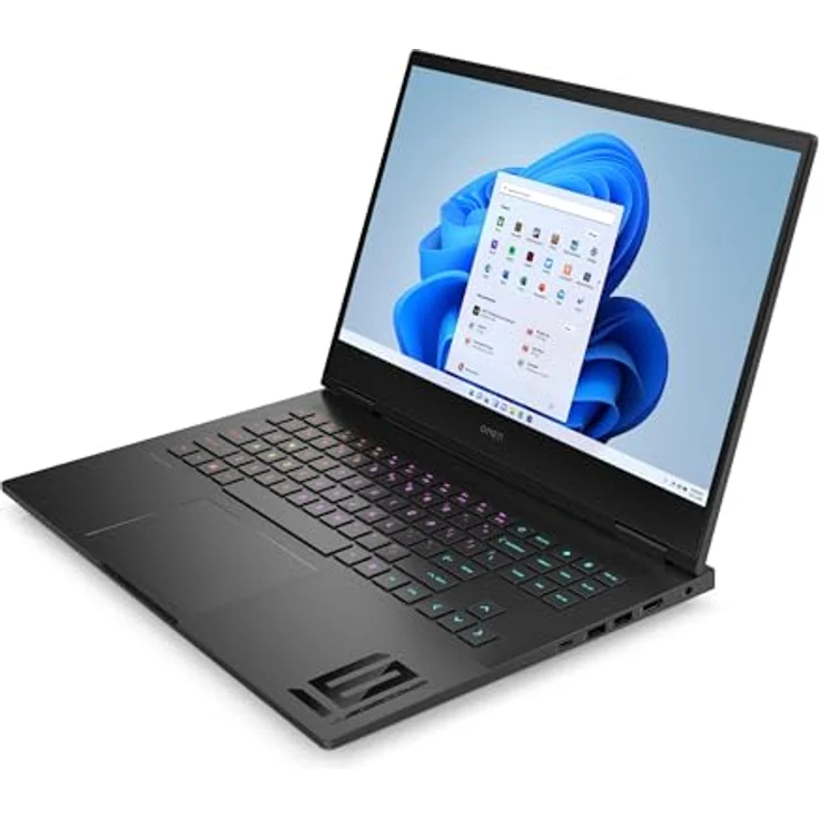 HP Omen 16-xd0674ng, 16,1 Zoll Gaming Notebook mit AMD Ryzen™ Prozessor, 1000 GB SSD, 16 GB RAM, Schwarz – Bild 6