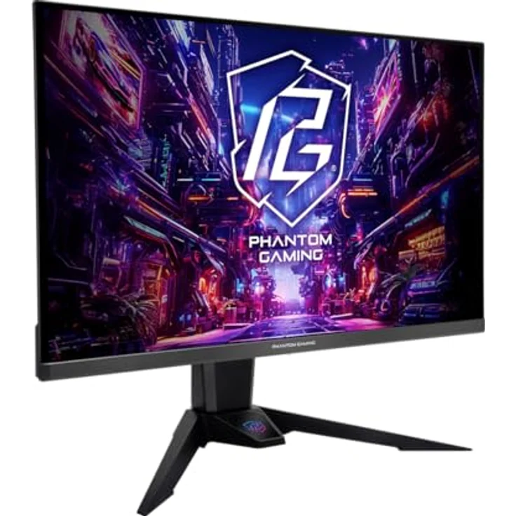 ASRock PGO27QFV, 27 Zoll QHD Monitor mit 360Hz, HDMI/DP/USB-C, 0.03 ms Reaktionszeit, schwarz – Bild 2