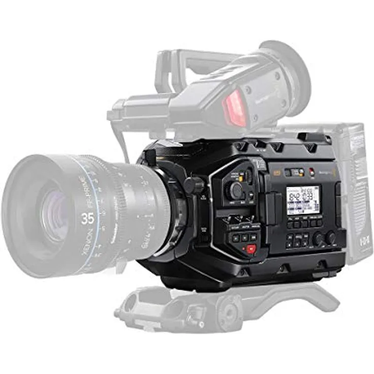 Blackmagic URSA Mini Pro 4.6K G2, professionelle Digitalfilmkamera mit Super35mm Sensor, 15 Blendenstufen Dynamikumfang und 300 fps