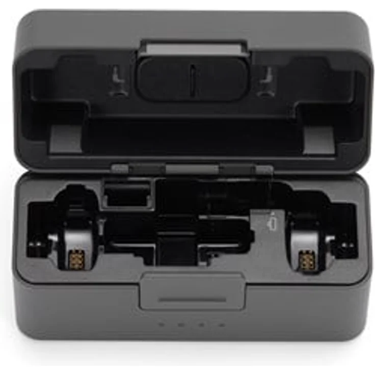 DJI Mic Mini 2S Charging Case, Ladecase mit 3,2 vollständigen Aufladungen und 40 Stunden Betriebszeit, für mobiles Recording
