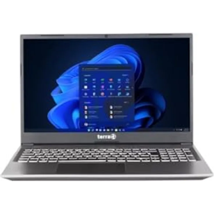 Terra MOBILE 1517R, 15.6" Notebook mit Intel Core i3-1315U, 8 GB RAM, 500 GB SSD, Grau