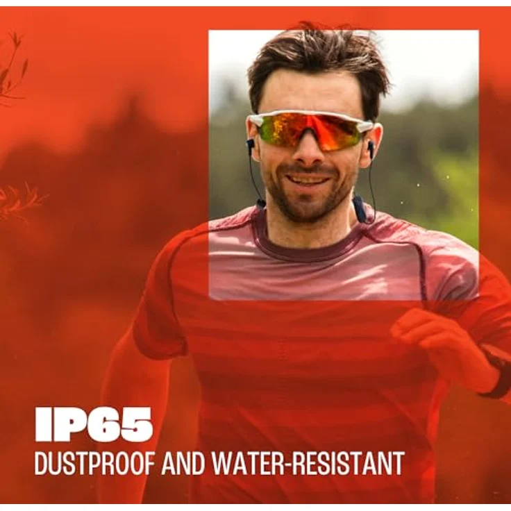 JBL Endurance Run 3, In-Ear Bluetooth Kopfhörer mit 25 h Laufzeit und IP65 Schutz, schwarz – Bild 3