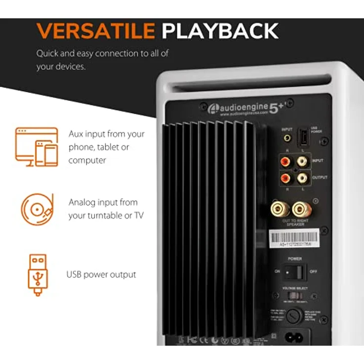 Audioengine A5+ (A5+W) – Bild 3