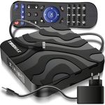 Retoo Streaming-Box TV Box MediaPlayer 4/32 GB Fernbedienung HD Streaming USB 3.0 Smart, Hohe Bildqualität, Einfach zu bedienen, Viele Möglichkeiten, Schwarz (Smart-TV-Box, Netzteil, HDMI Kabel, Fernbedienung, Anleitung Deutsch)