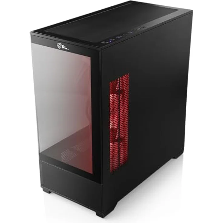 Boost Boxx Gaming PC mit Windows 11 Home, AMD Ryzen 7 9700X 8X 3800 MHz, 2000 GB M.2 SSD, 32 GB DDR5-RAM, NVIDIA GeForce RTX 5070, ASUS Mainboard, USB 3.2, M11860H – Bild 4