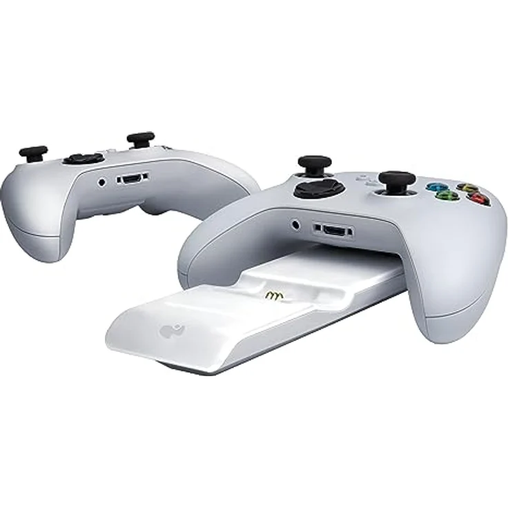 PDP Ladestation Dual Metavolt weiß für Xbox Series X - Xbox Series X, inkl. 2 1100mAh Akkus und Ladestandanzeige – Bild 2