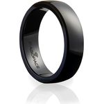 PAGOPACE PAGO Black Urban Bezahlring, Größe 8, kontaktlos, wasserfest, Visa & Mastercard zertifiziert