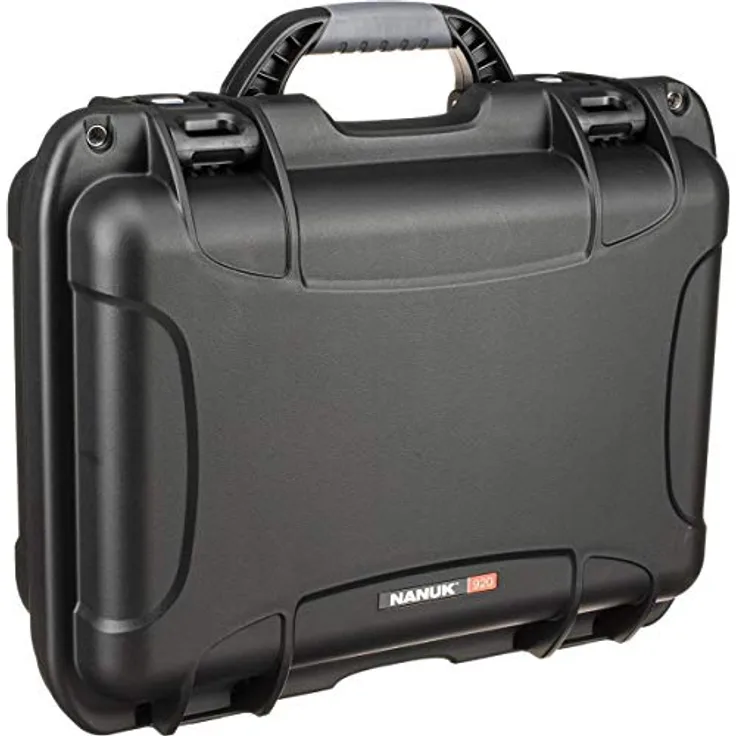 Nanuk 920 Wasserdichter Hartschalenkoffer Mit Plüschschaumeinlage - Schwarz