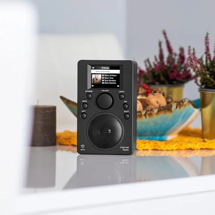 Kruger&Matz KM0818.1, Internetradio mit Bluetooth 5.0, 2,4" Farbdisplay und Weckfunktion – Bild 7