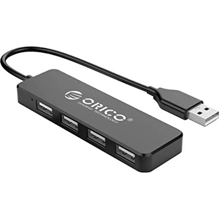 ORICO USB-Hub mit 4 Anschlüssen und 30 cm langem Kabel