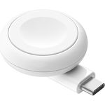 Belkin BOOST CHARGE Apple Watch Ladegerät, MFI-zertifiziertes USB-C Schnellladegerät, Weiss, kompatibel mit Apple Watch Series 7 und neuer