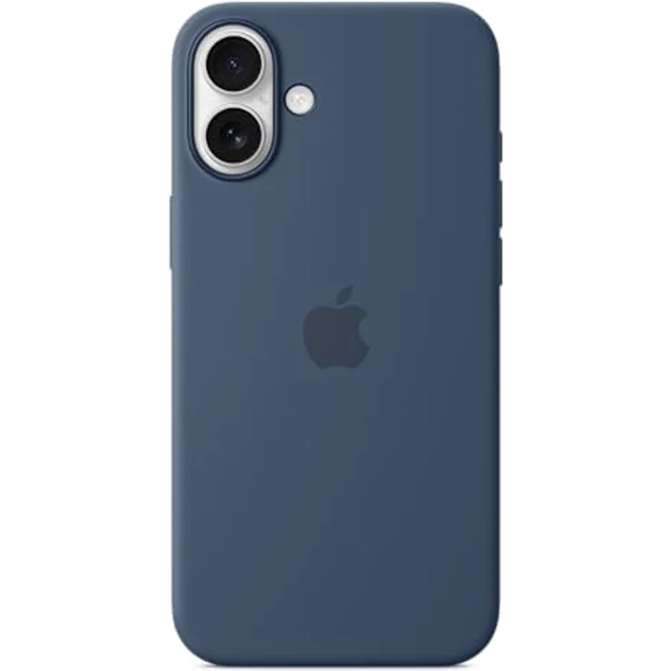 Apple iPhone 16 Plus Silikon Case mit MagSafe – Denim – Bild 4
