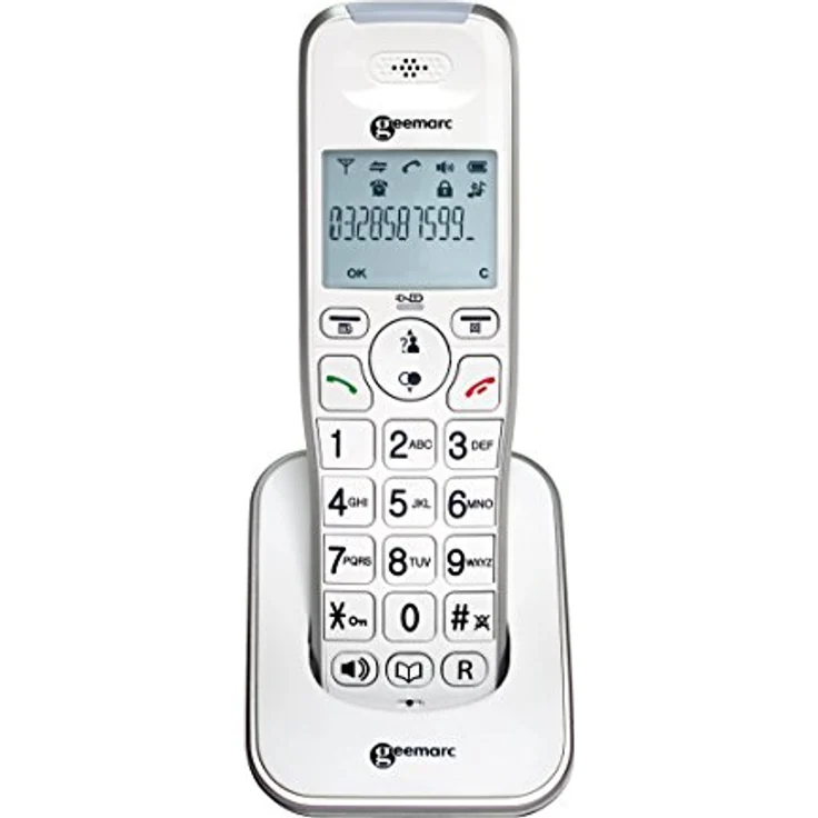 Geemarc AmpliDECT COMBI 295 Combo Seniorentelefon schnurgebunden (+Anrufbeantworter+ ) und Zusatz-Dect-Telefon - Deutsche Version – Bild 10