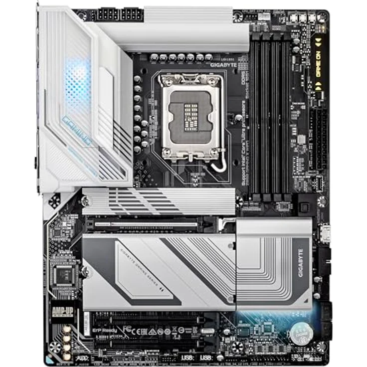 Gigabyte Z890 Gaming X WIFI7 Motherboard - 16+1+2 Phasen VRM, bis zu 8800MHz DDR5 (OC), PCIe 5.0, Wi-Fi 7, Thunderbolt 4, schwarz – Bild 2