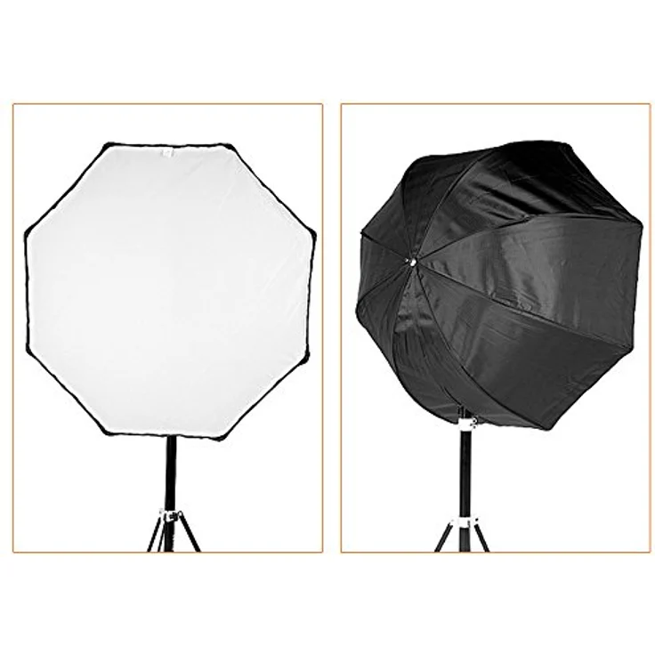 Godox 120cm / 47.2in Tragbare Octagon Softbox Regenschirm Brolly Reflektor für Blitzgerät – Bild 9